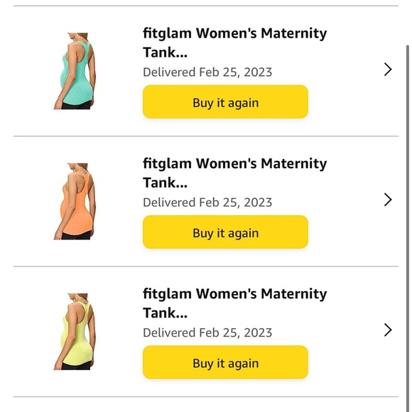 3 maternity tank tops - Picture 1 of 5